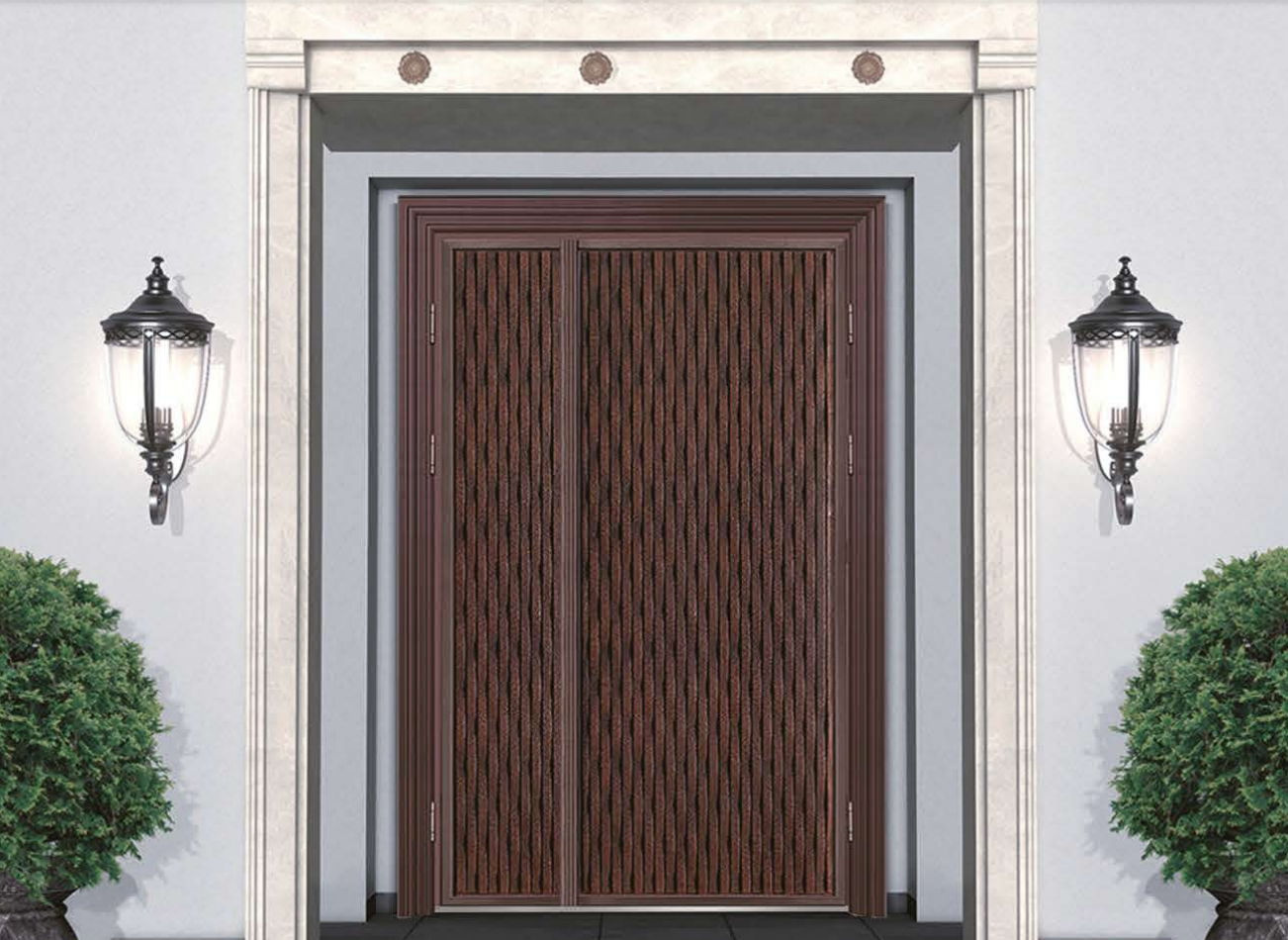 Luxury fire doors