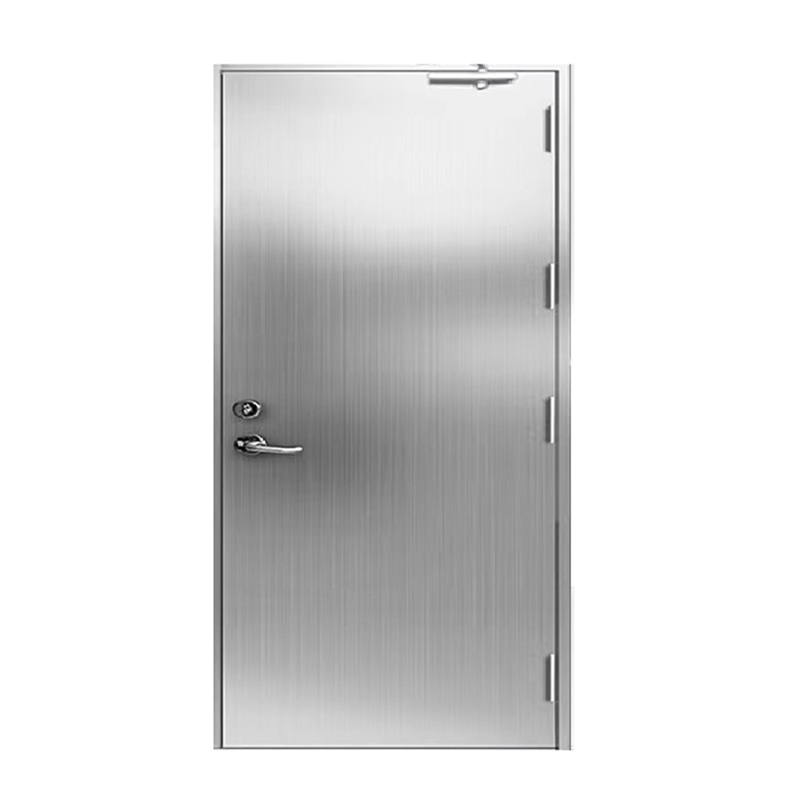 Stainless steel fire door (single leaf)