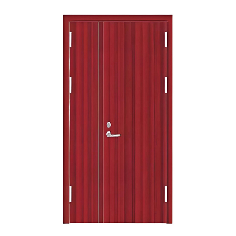 Steel Wood Fire Rated Door – Double Door with Unequal Leaves