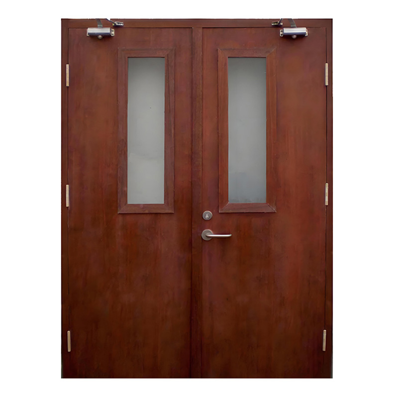 Double Leaf Steel Wood Fire Door