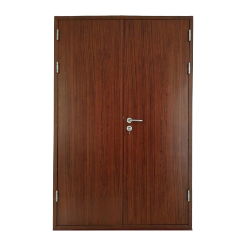 Grade A steel wood fire door
