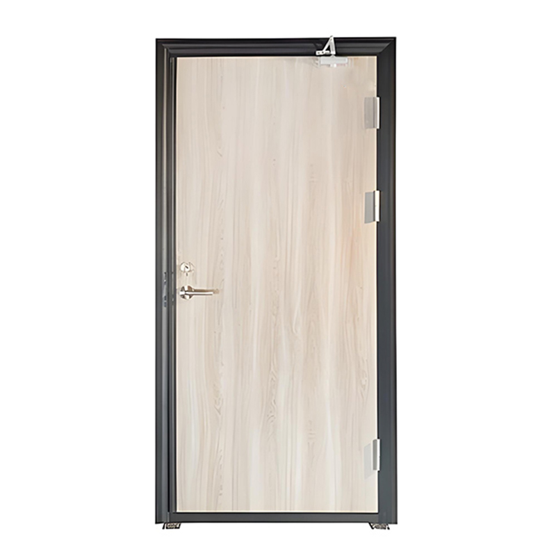 Grade C steel wood fire door