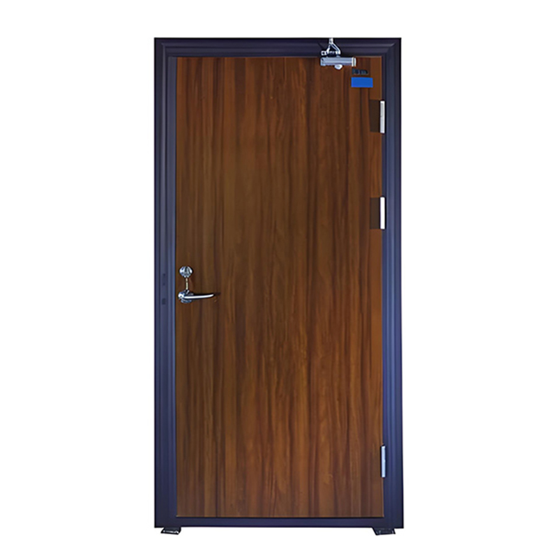 Grade C steel wood fire door