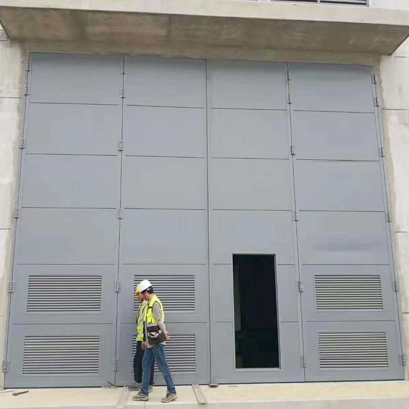 Large-Sized Steel Folding Door