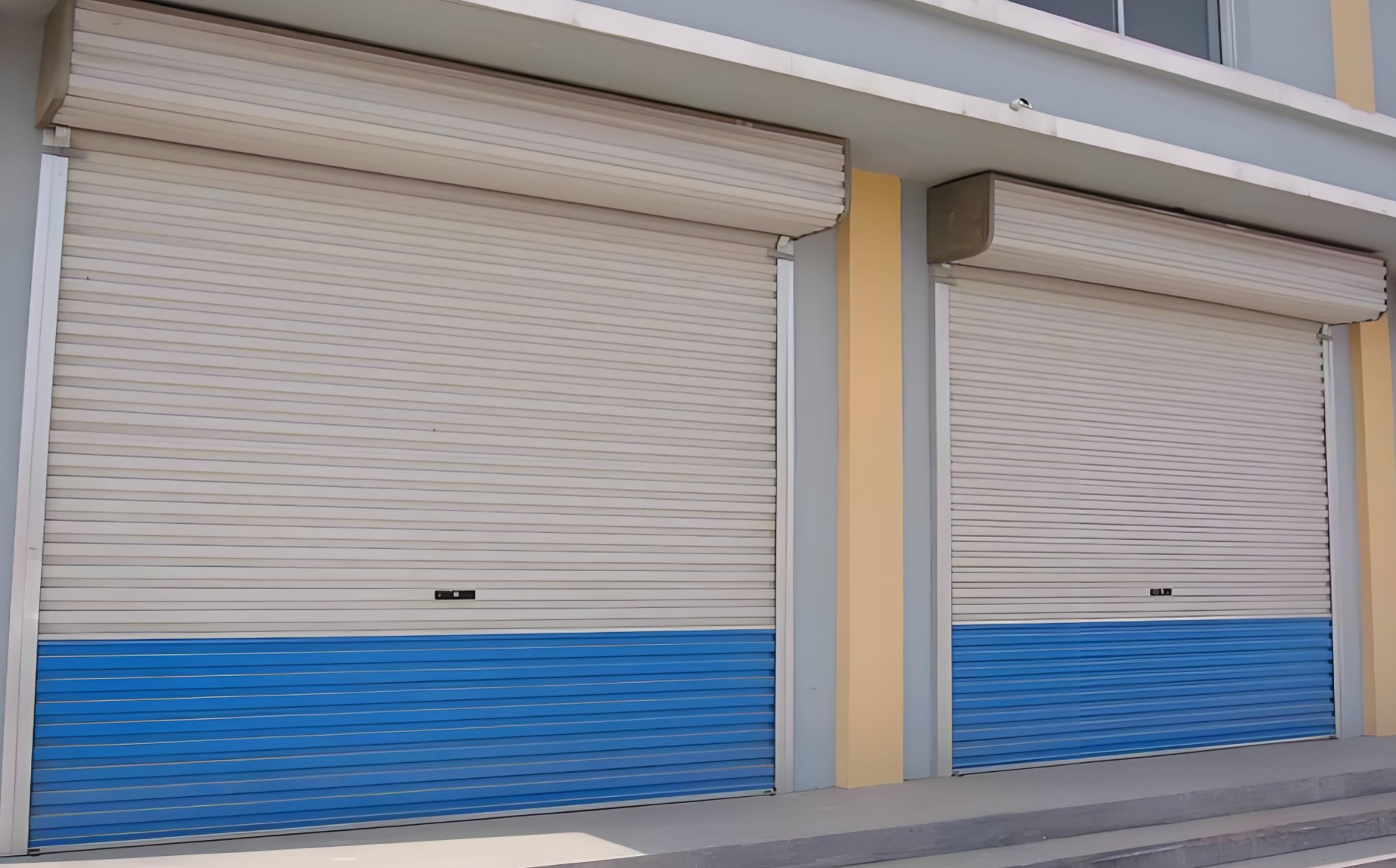 Single-Curtain Inorganic Fire Shutters by Zhongte