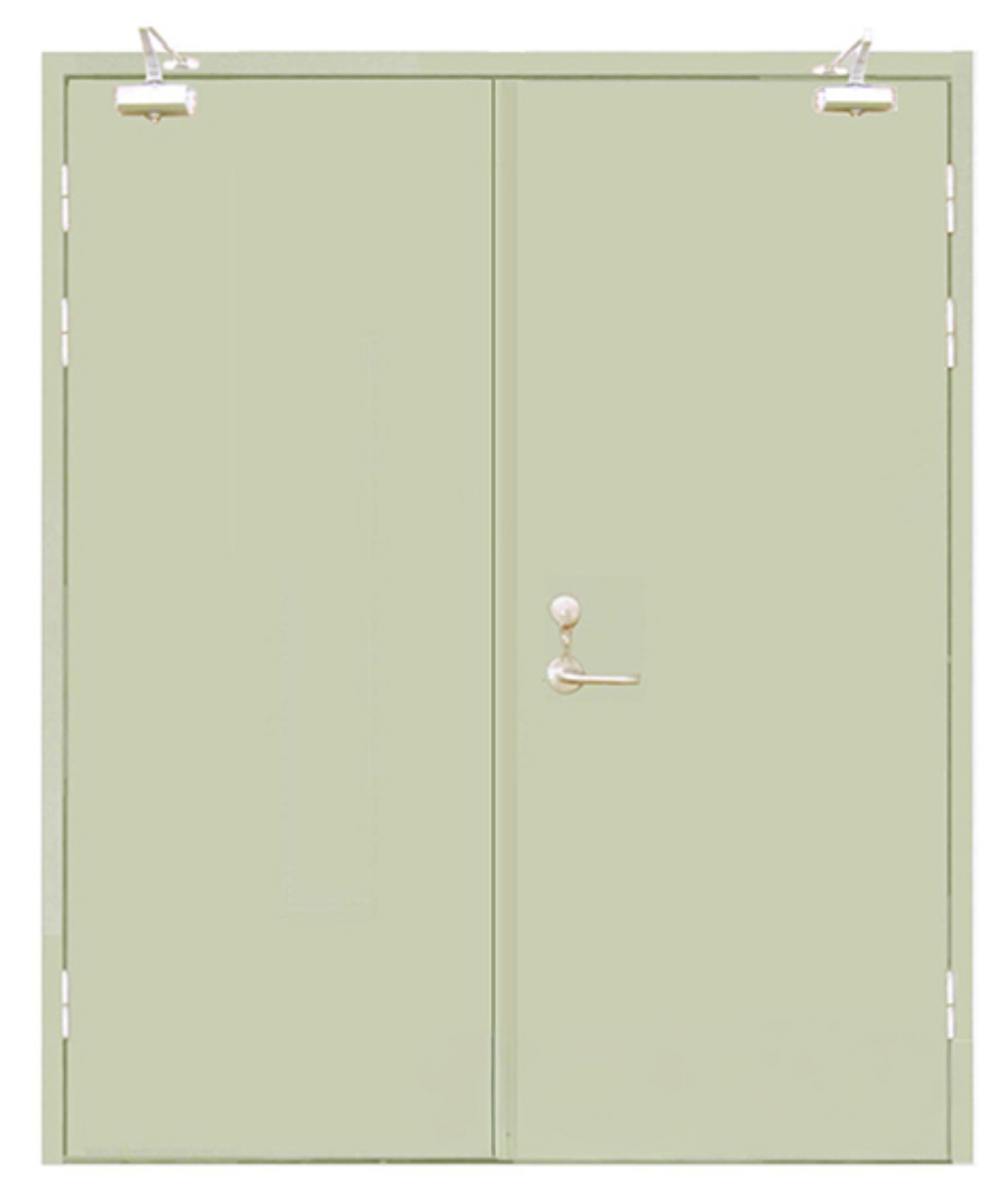 Class C steel fire door