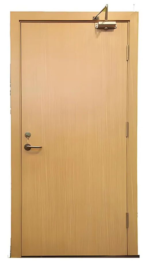 Interior partition fire doors