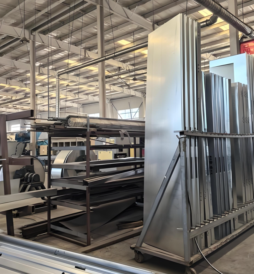 Smart factory fire doors Smart factory fire doors