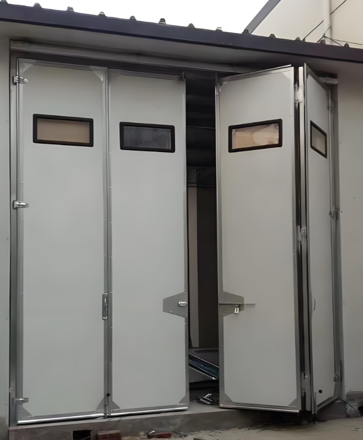 Steel Folding Door Track Steel Folding Door Track