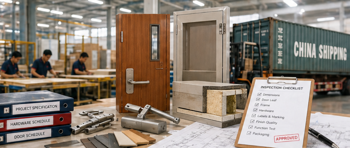 How To Reduce Procurement Risk When Buying Fire Doors From China