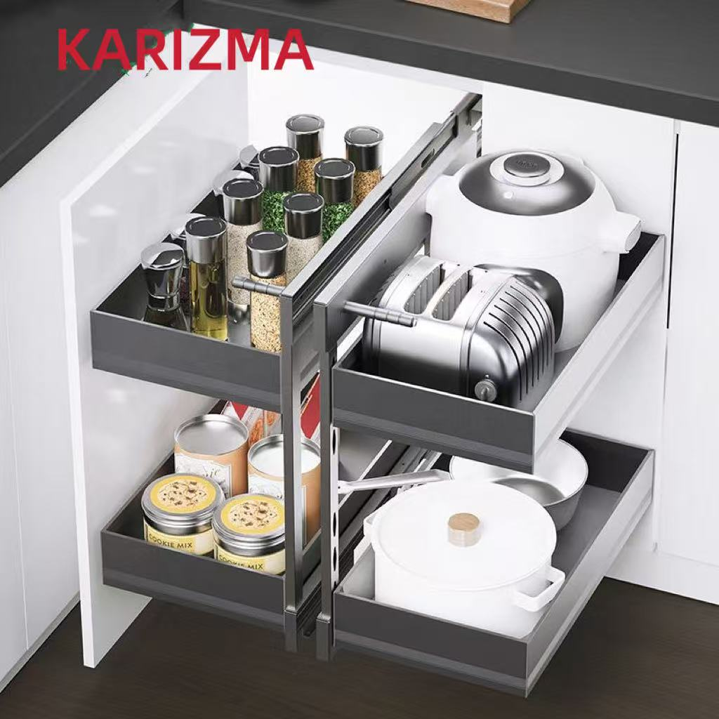 Pull Out Corner Drawer Basket