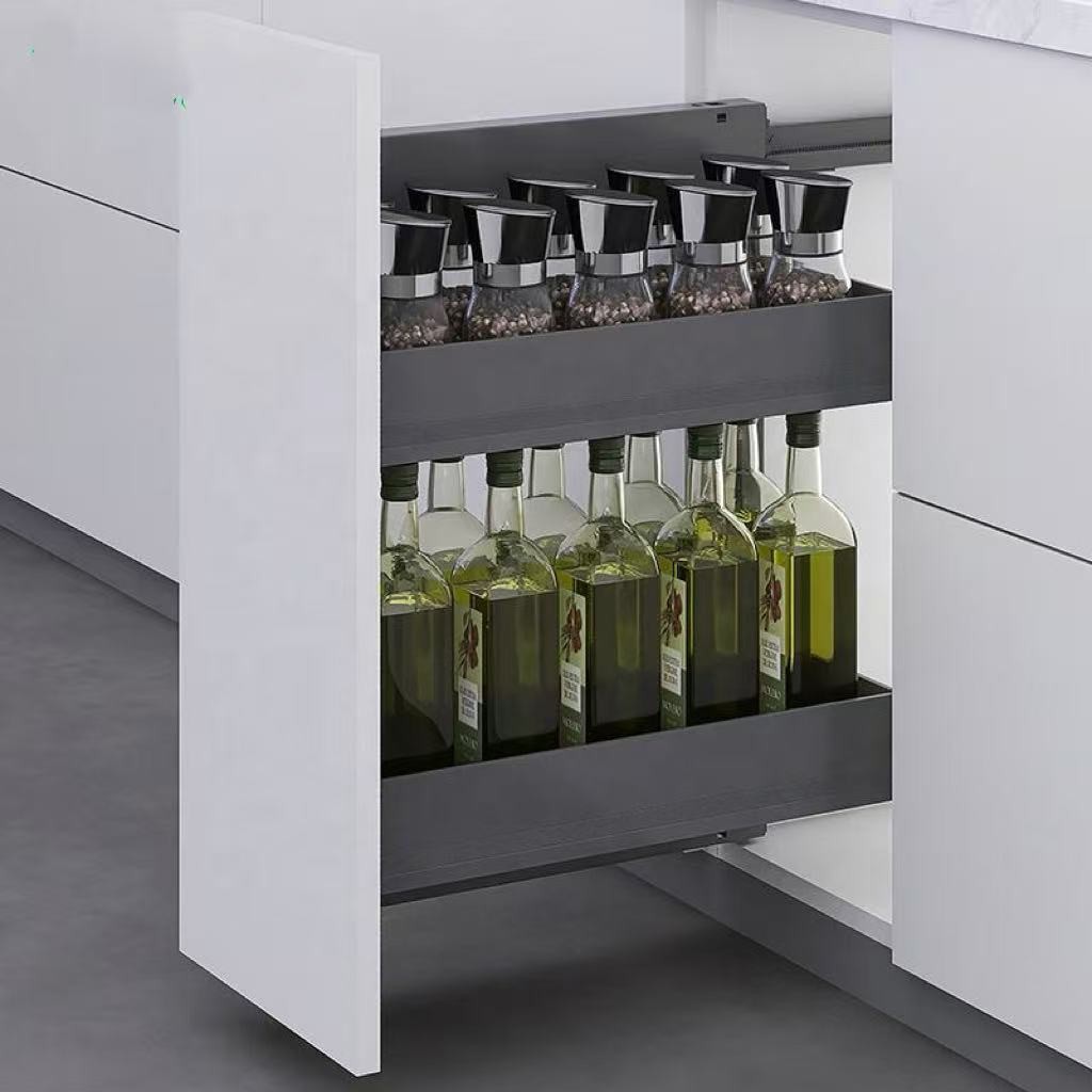 Pull Out 2 Tier Storage Basket