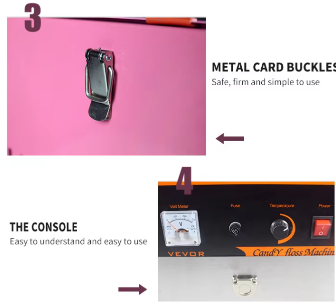 Electric Cotton Candy Floss Maker