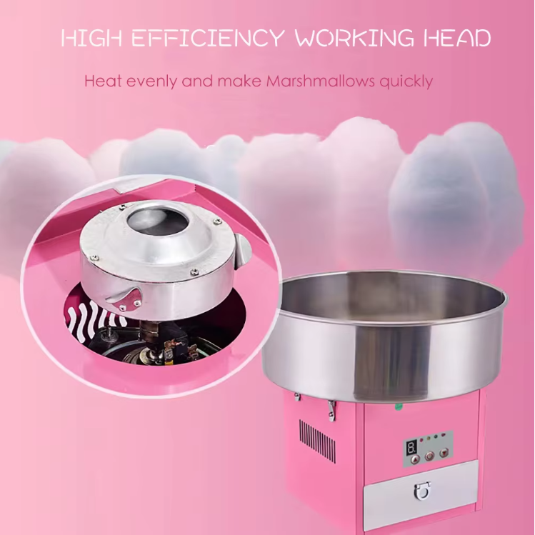 Candy Floss Machine With Cart
