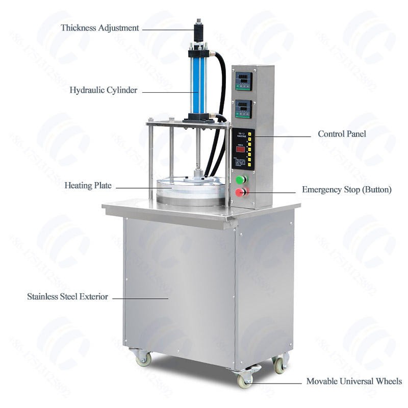 Bread Pancake Pressing Machine