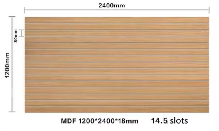 MDF Slatwall