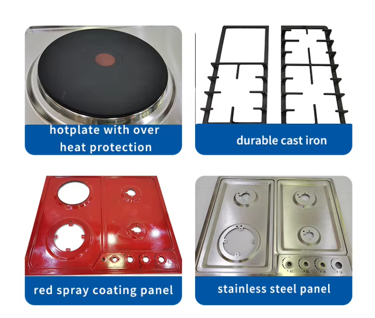 Stainless Steel Gas Hob