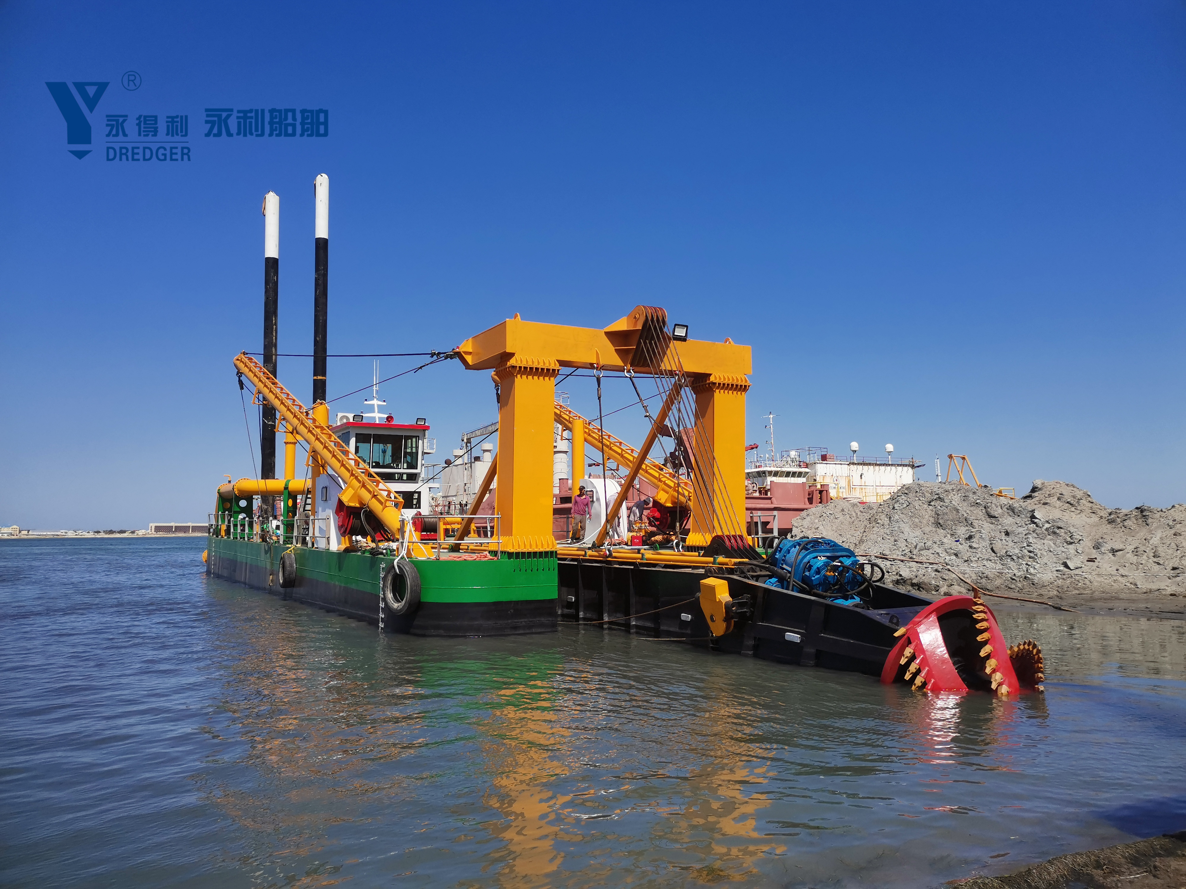 26inch( 6000m3/h) Cutter Suction Dredger Sand Dredging Machine Slurry Dredge Vessel