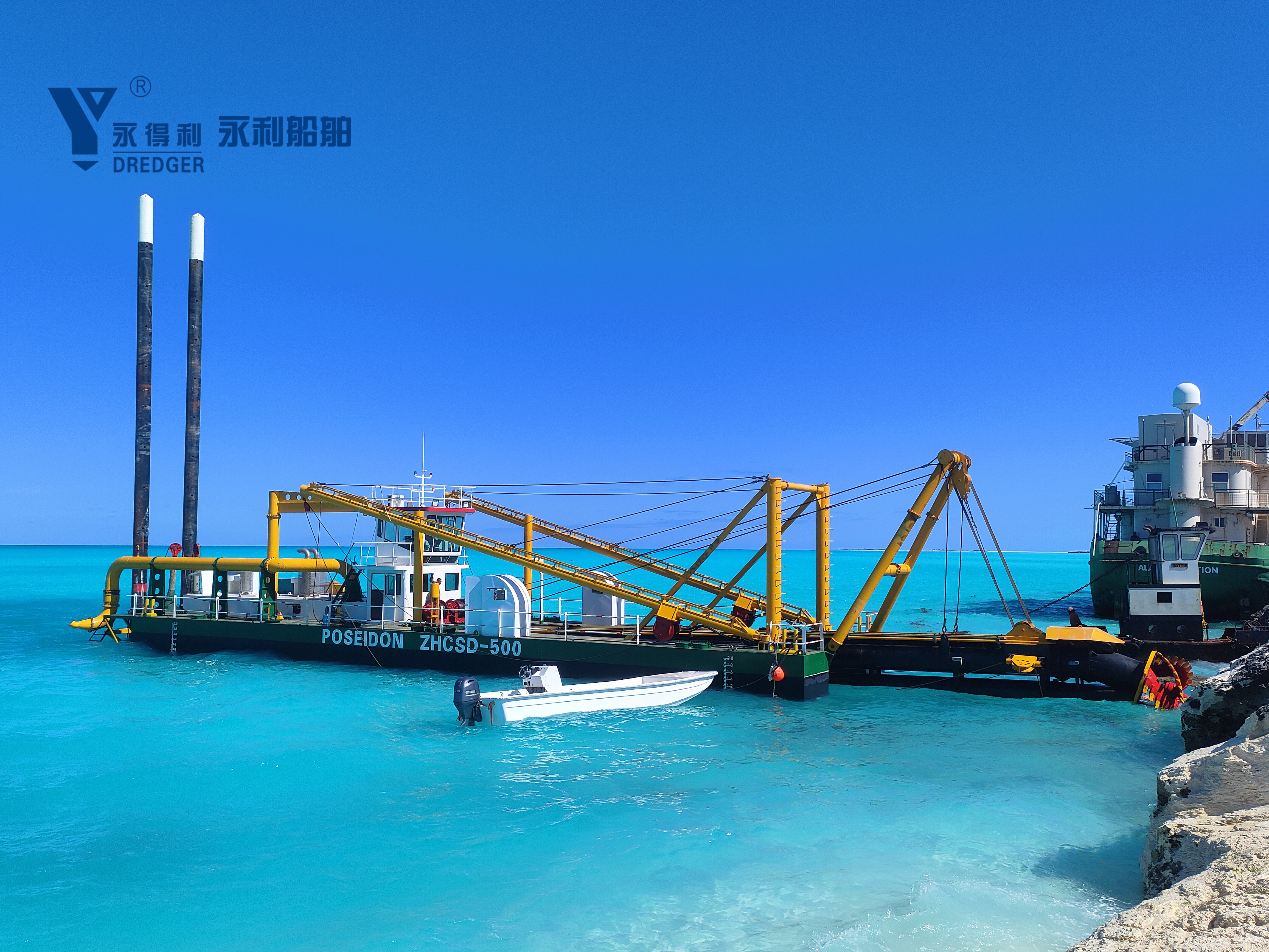 20 Inch Cutter Suction Dredger Sand Dredging Ship Gold Mining Boat