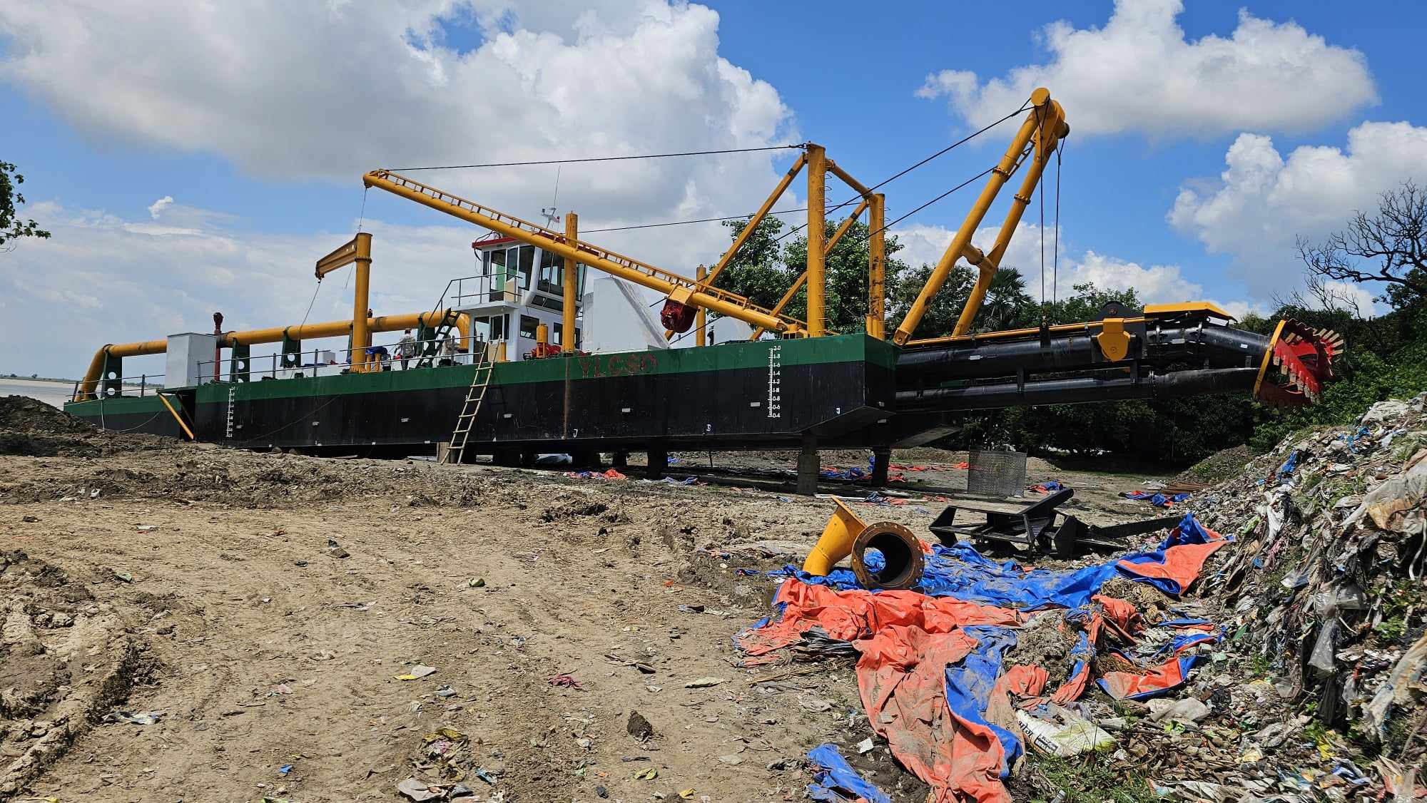14 Inch YLCSD350 Cutter Suction Dredger/Dredging Ship/Boat For Sale