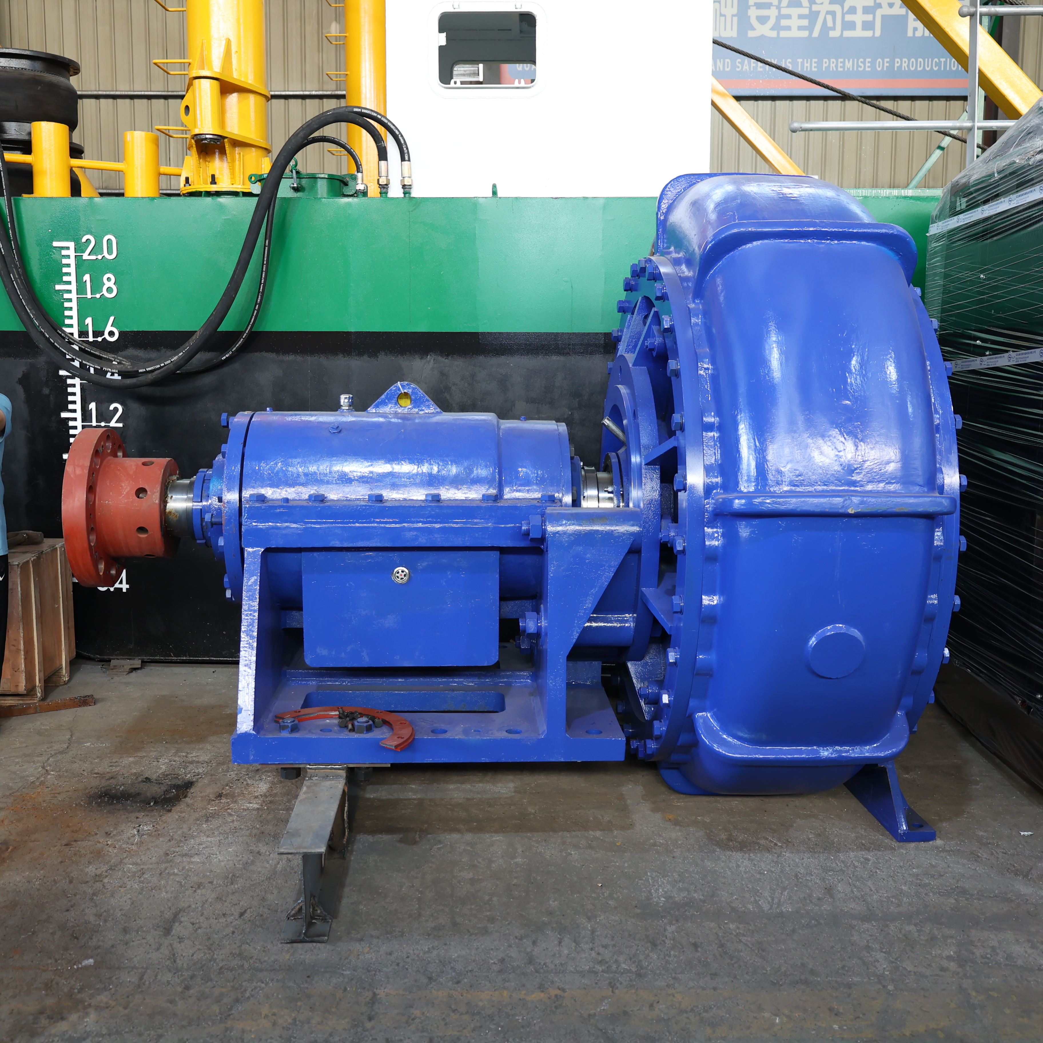 cutter suction dredging ship