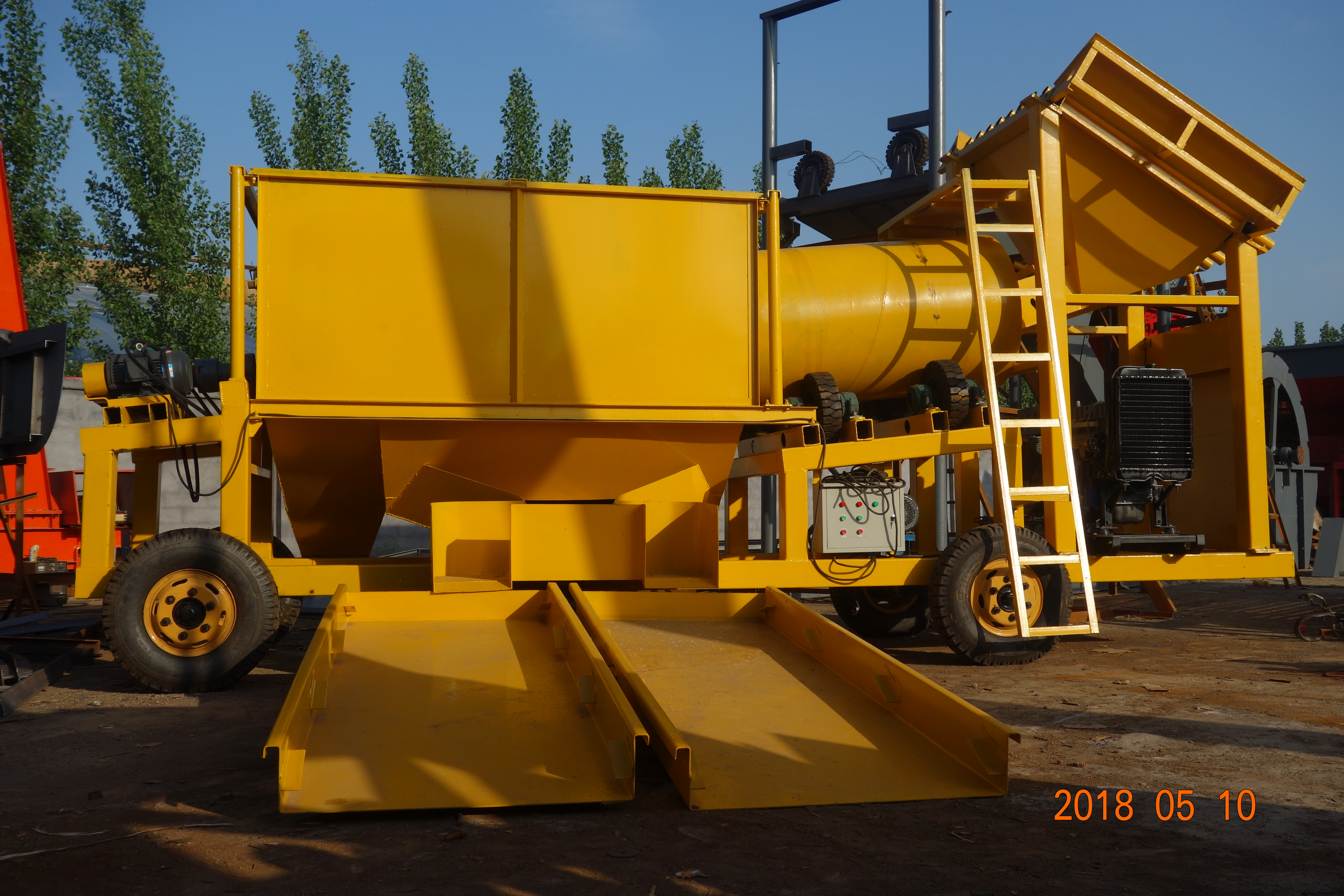 gold washing plant