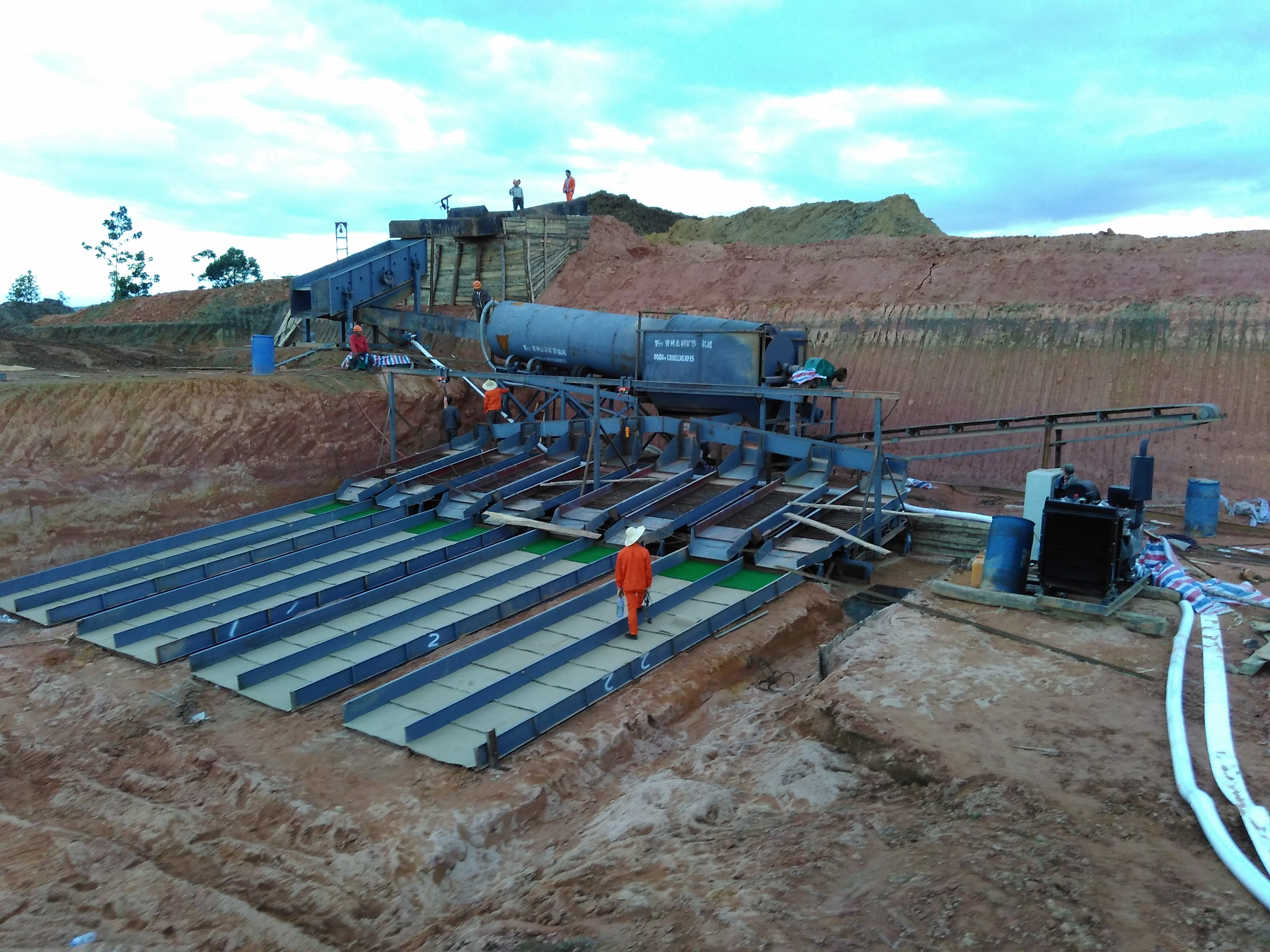 gold washing equipment
