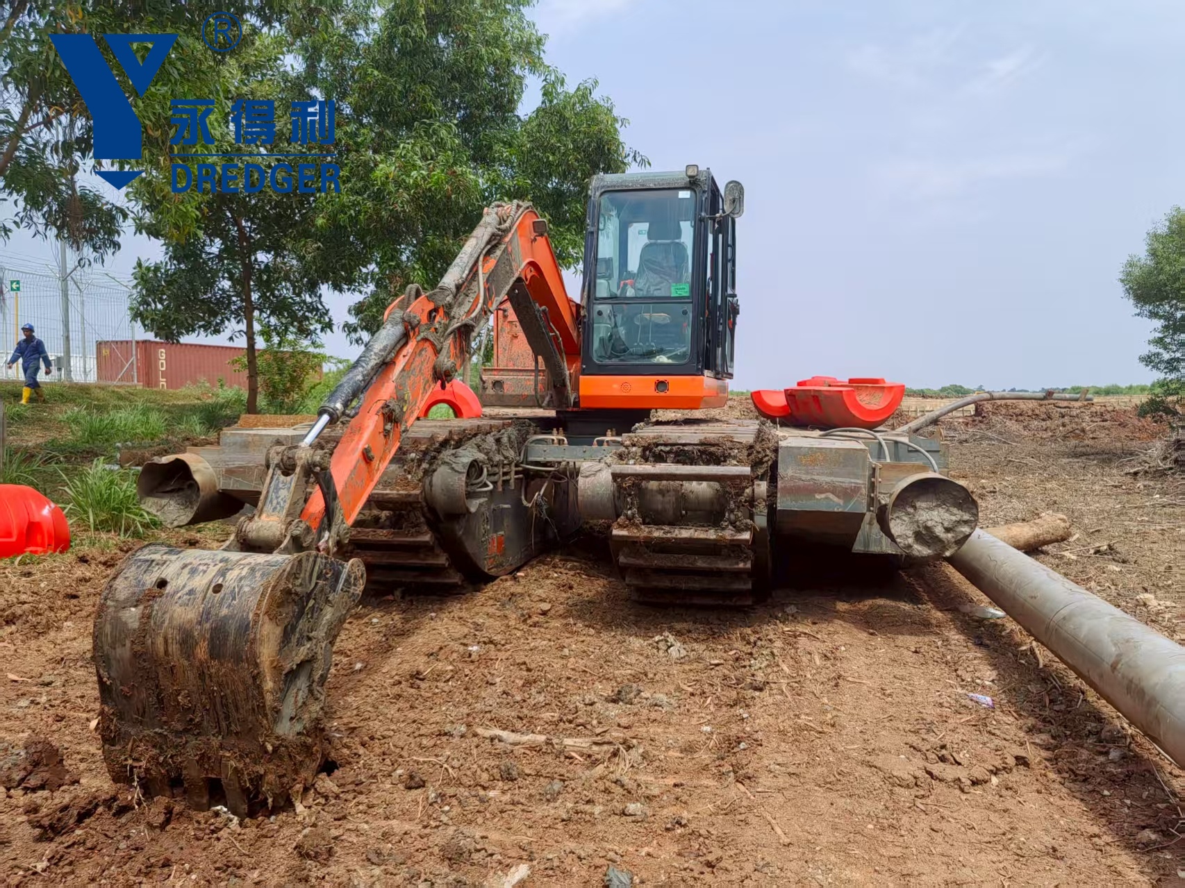 Multi-functional Amphibious Excavator Manufacturer/Amphibious Crawler Pontoon Undercarriage for Sale Multi-functional Amphibious Excavator Manufacturer/Amphibious Crawler Pontoon Undercarriage for Sale