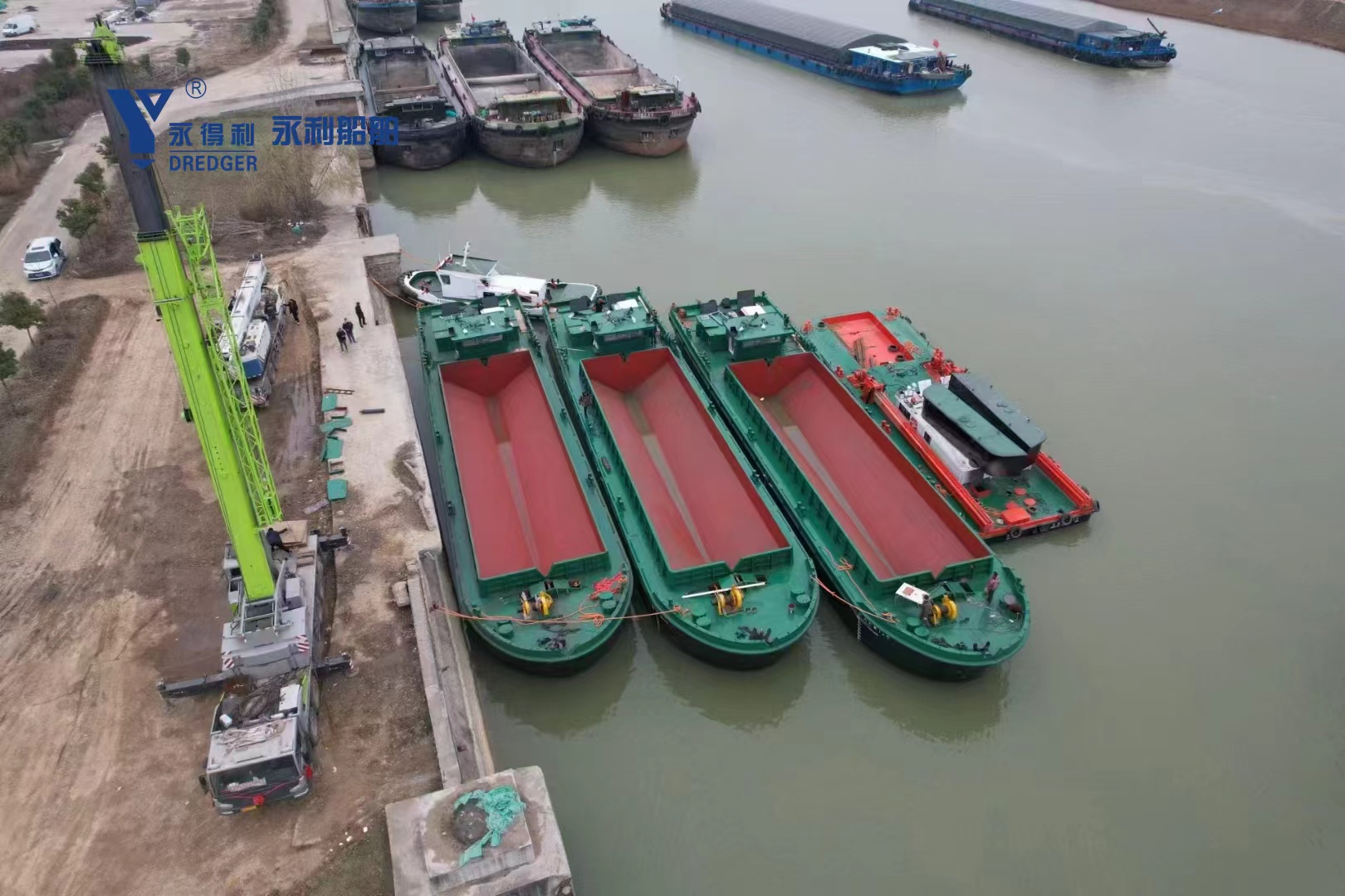 Split Hopper Barge