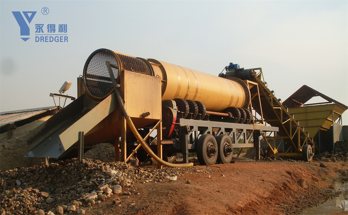 Bucket Chain Gold Diamond Dredger