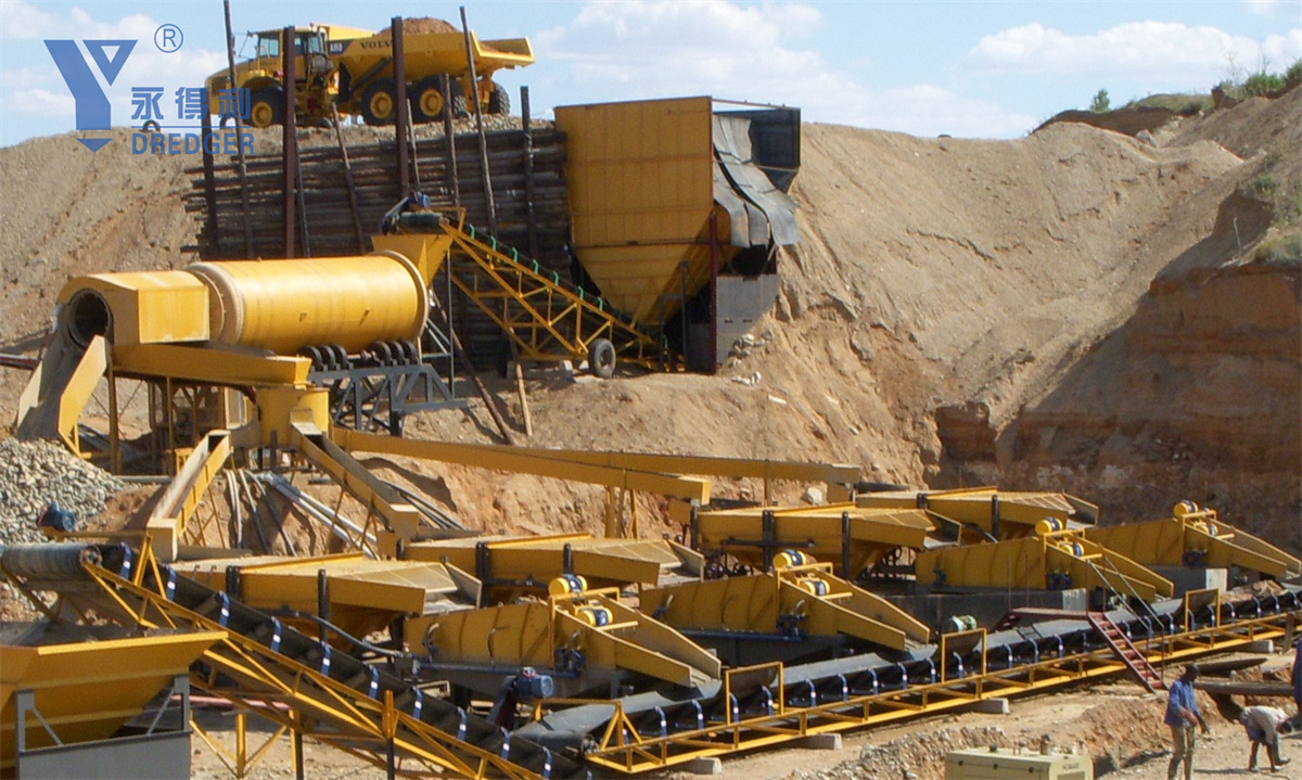 Gold and Diamond Washing Plant