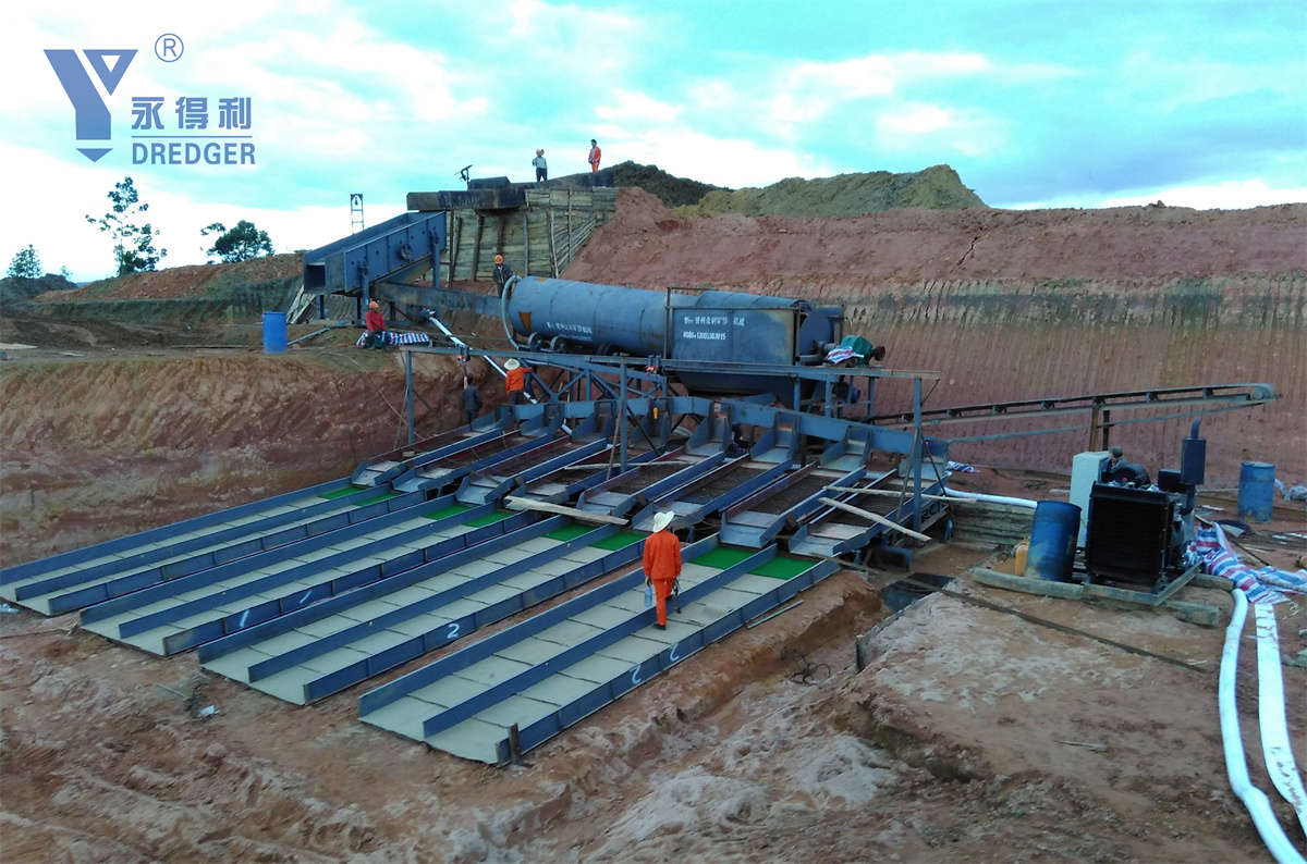 Gold and Diamond Washing Plant