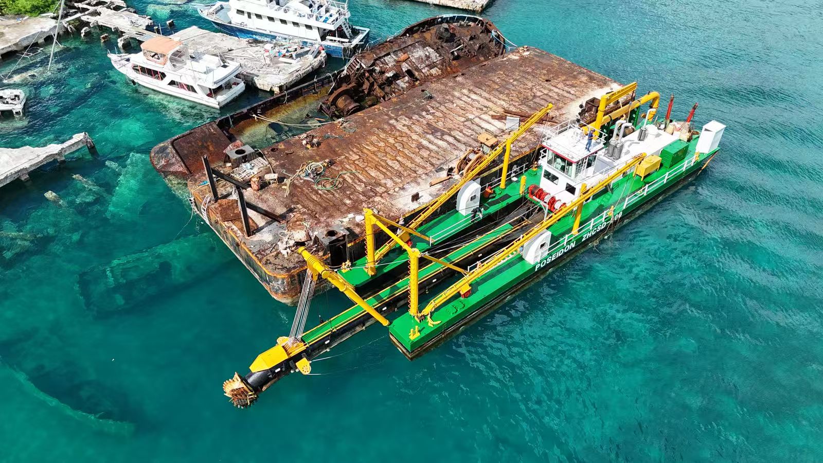 cutter suction dredging machine