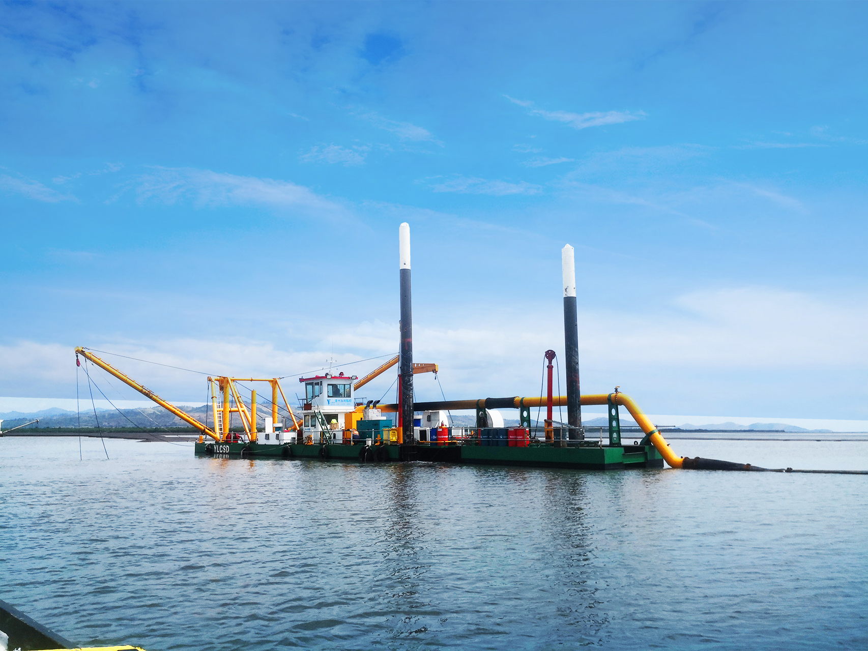 YLCSD200 cutter suction dredger
