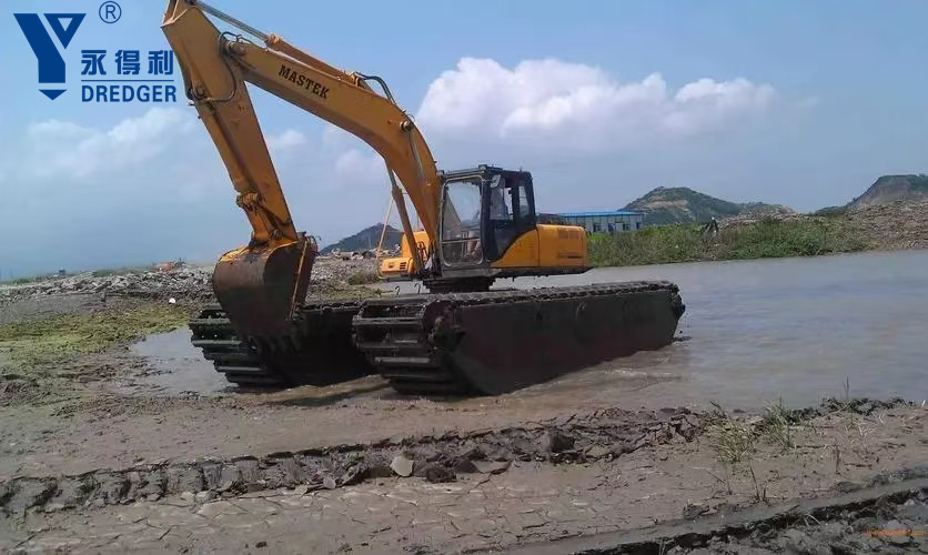 China Yongli Made Amphibious Excavator for Sale