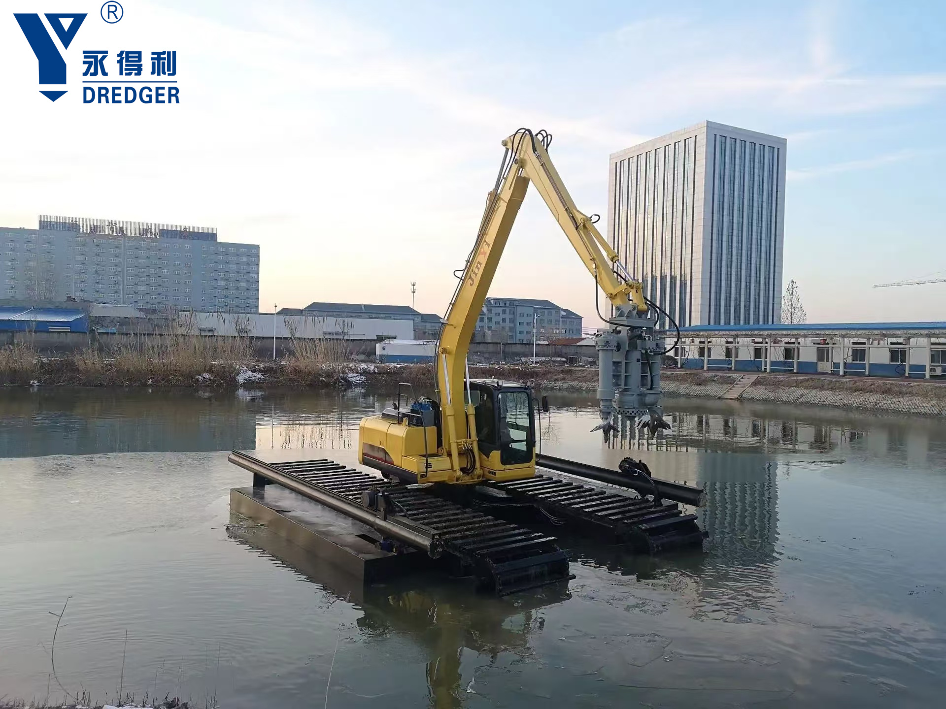 amphibious excavator price