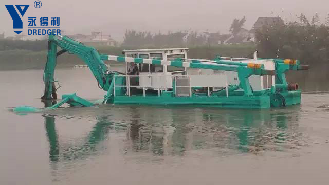 China Yongli Made 500m3/hour Multi-functional Amphibious dredger