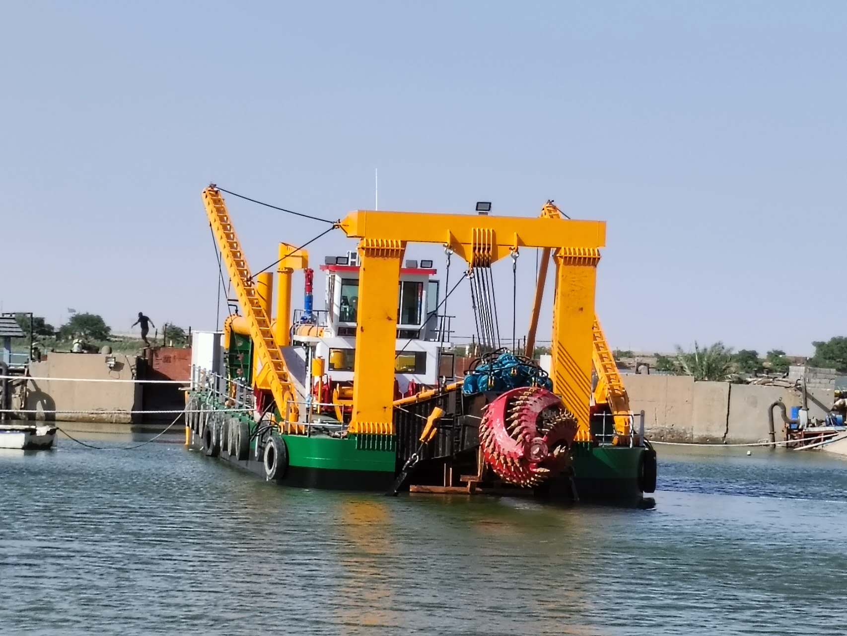 cutter suction dredger