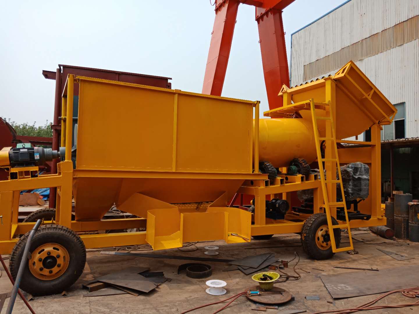 25 tons per hour gold washing plant