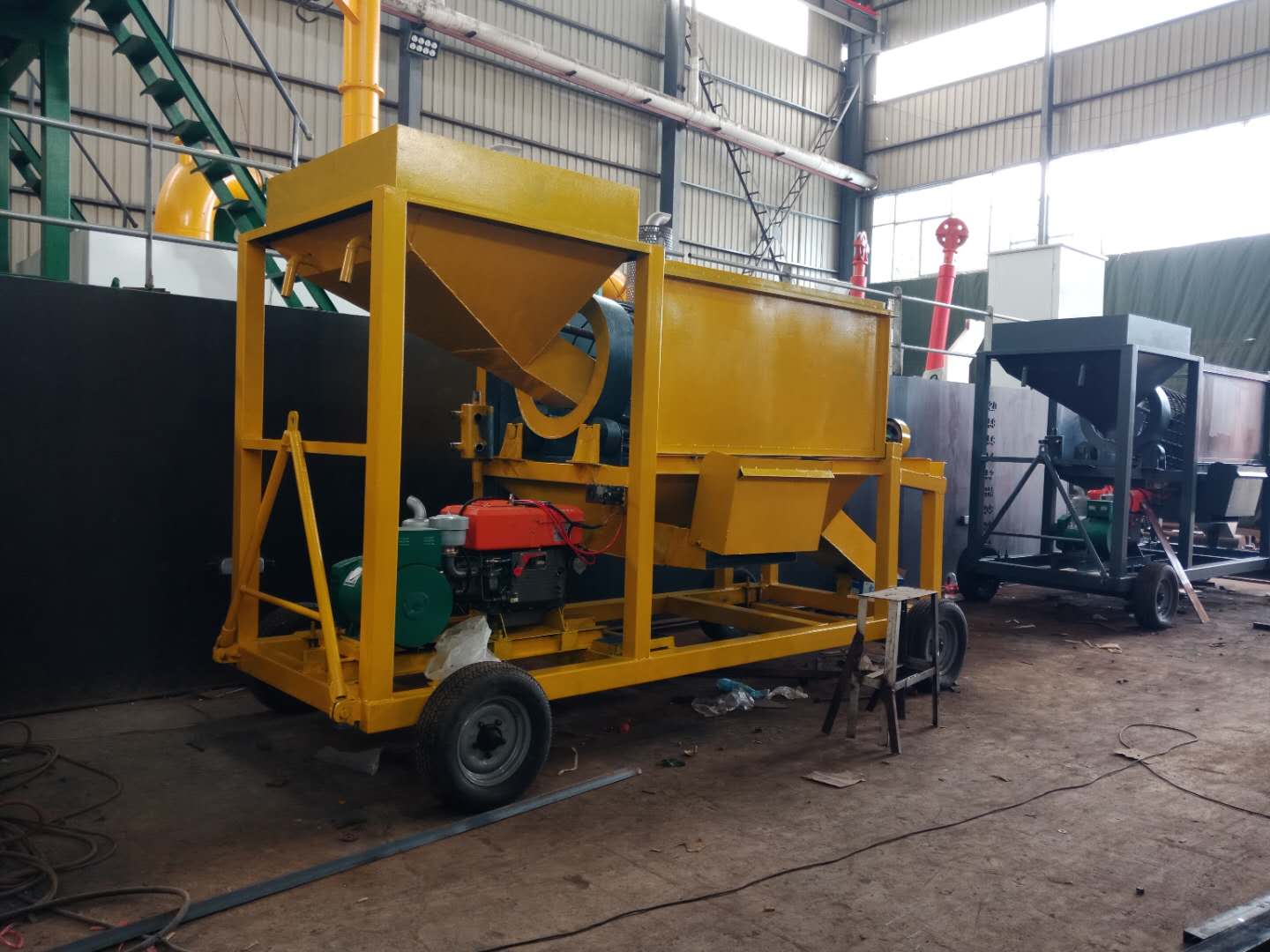 gold washing plant