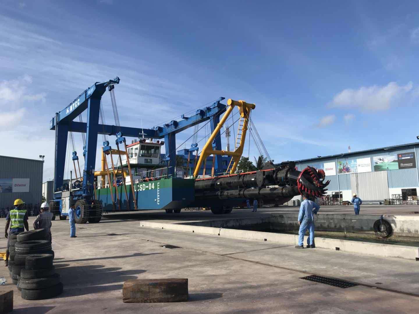 20 inch cutter suction dredge in Maldives