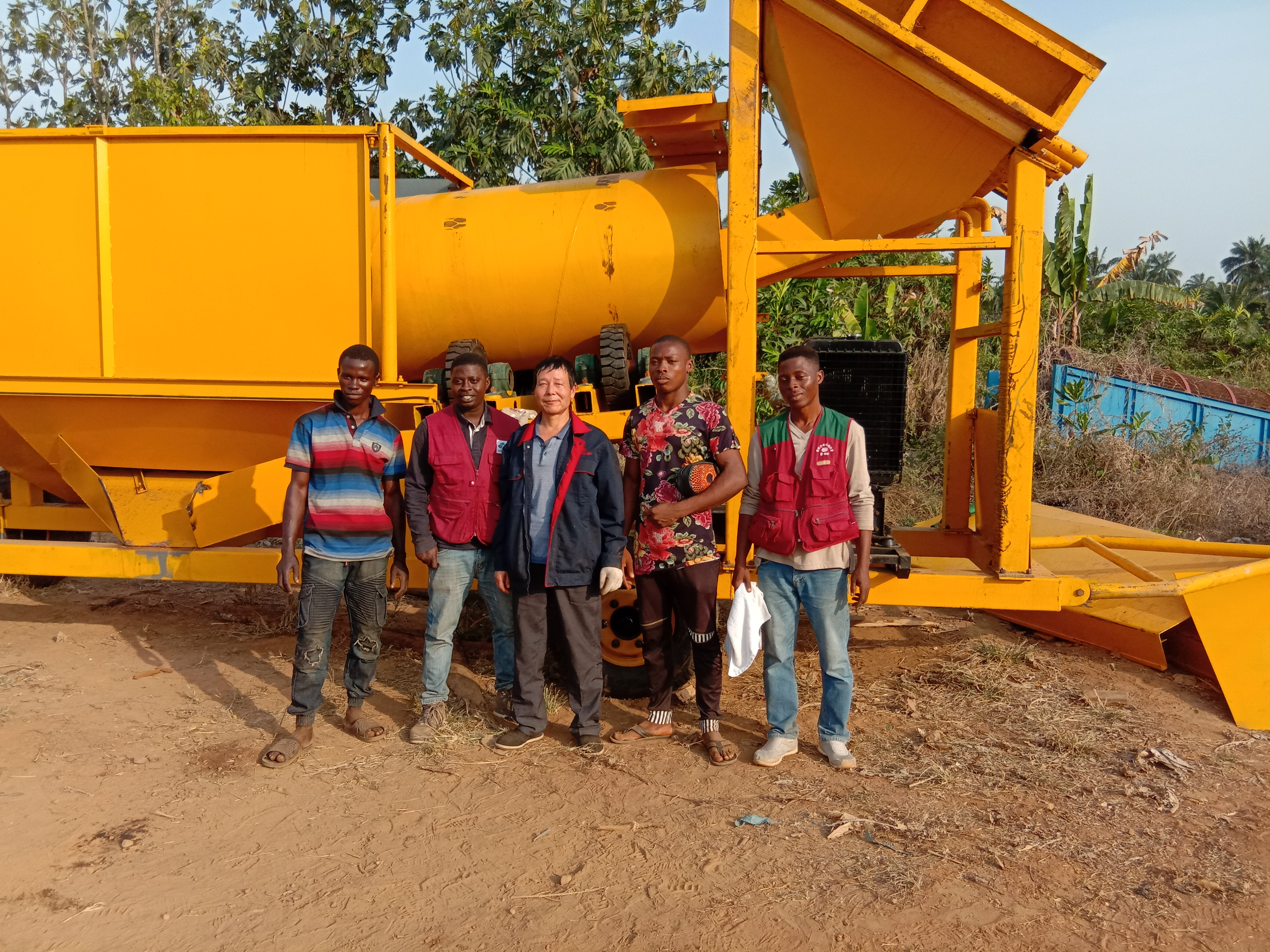 gold washing plant