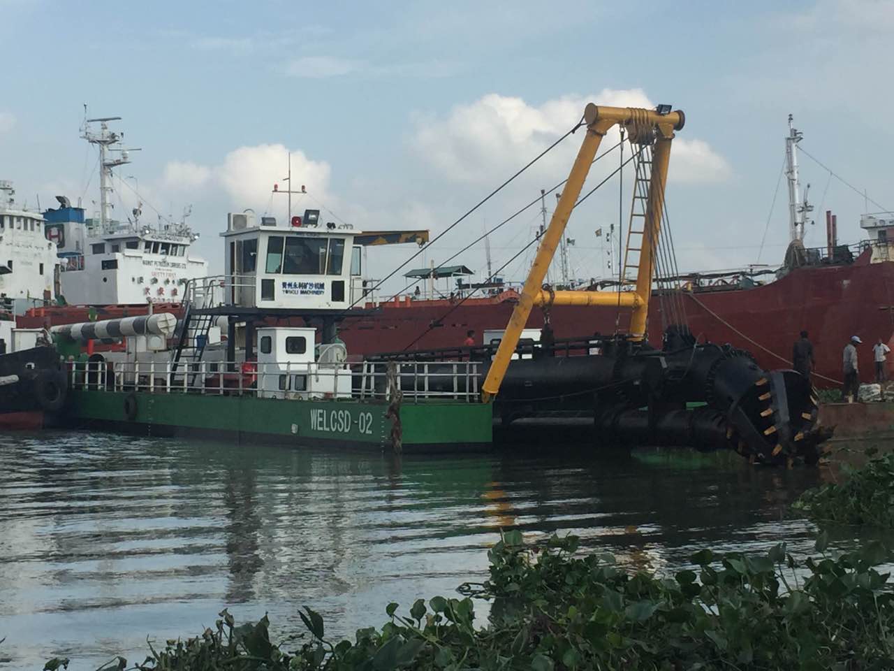 cutter suction dredger