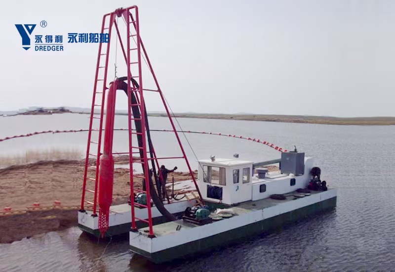 Jet Suction Dredger Gold Mining Sand Dredging for river