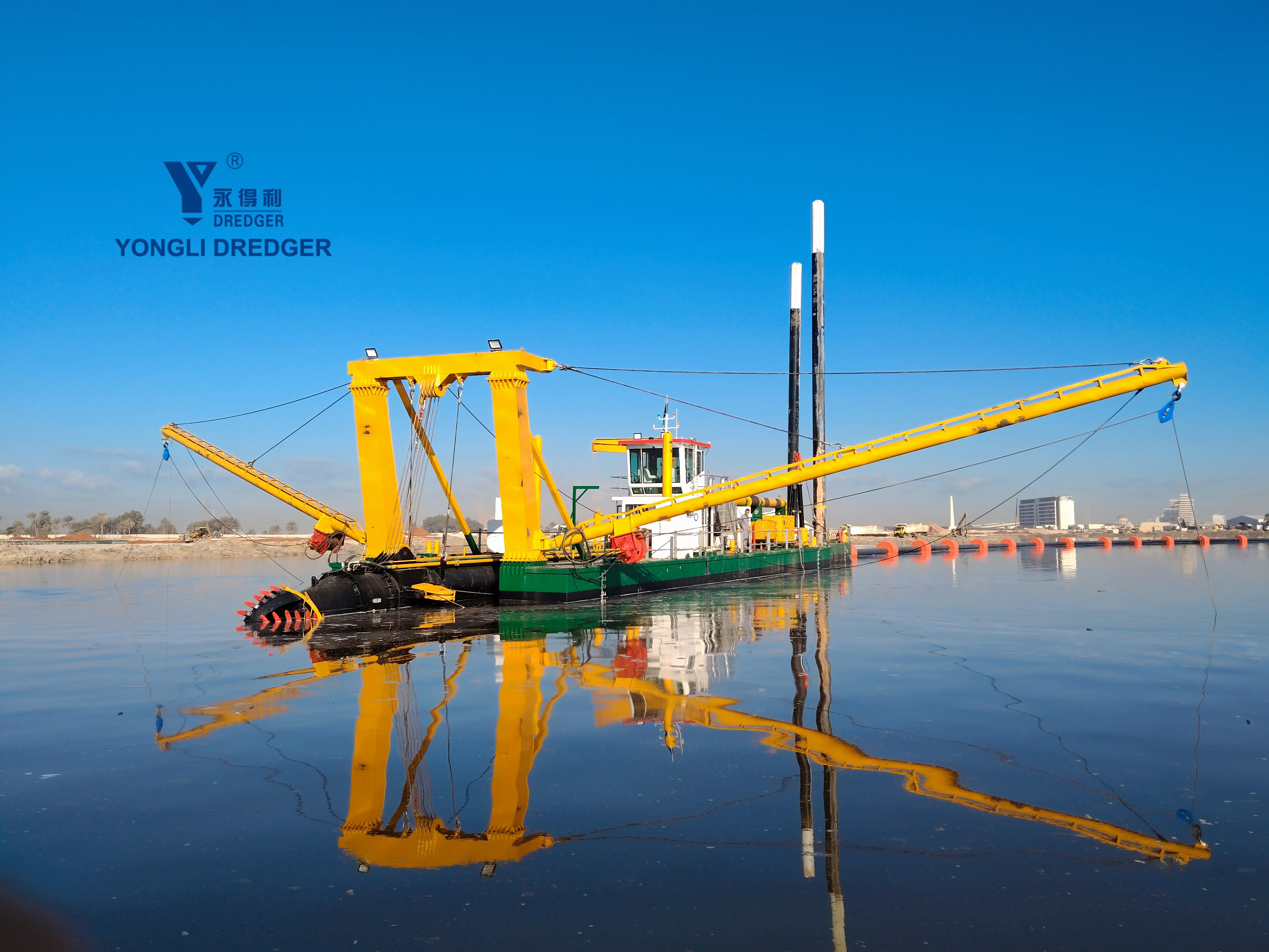 cutter suction sand dredger
