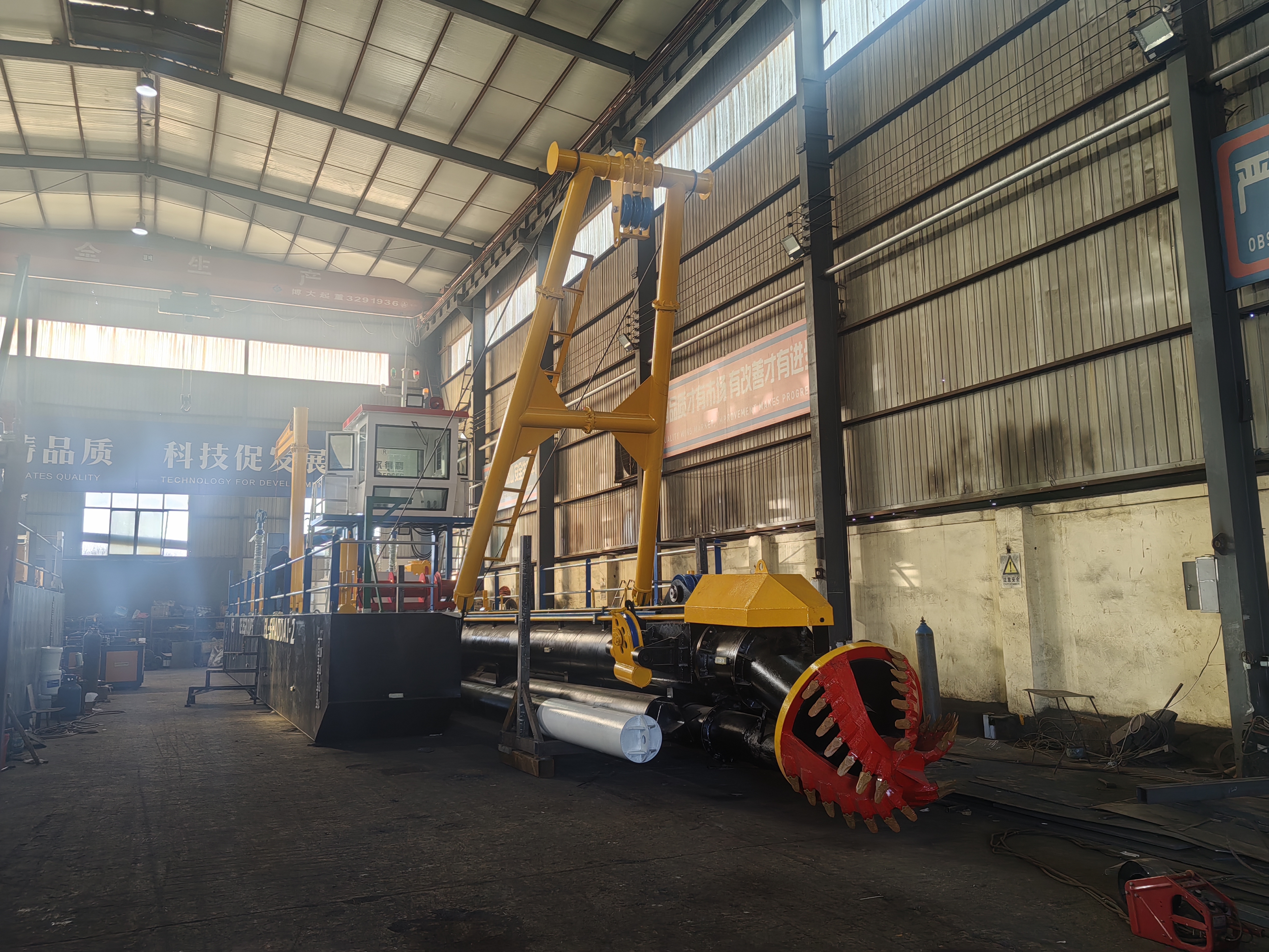 sand dredger