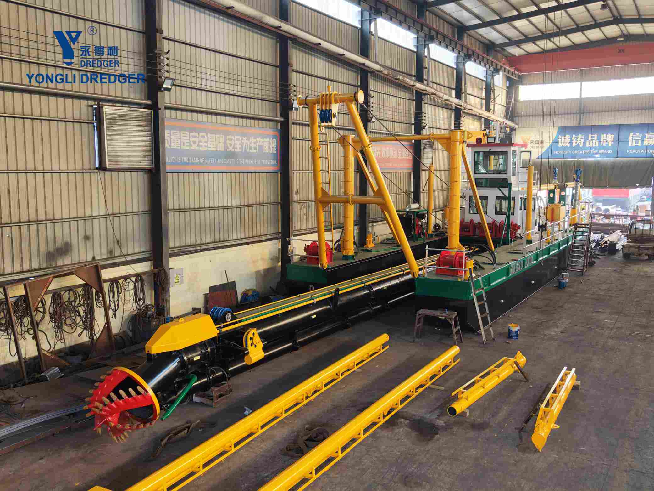 12 inch YLCSD300 Cutter Suction Dredger Used in Mozambique