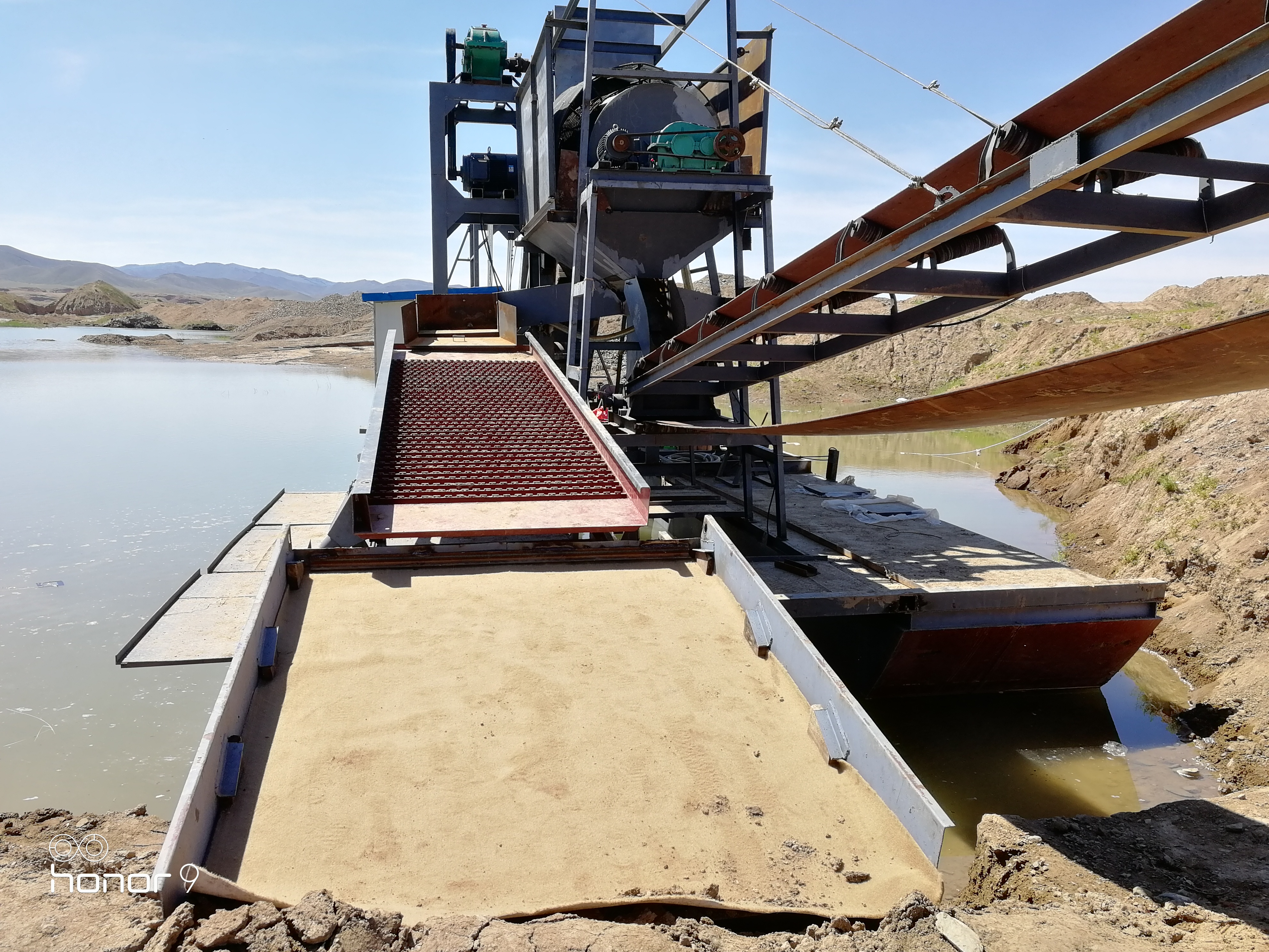 gold mining machine