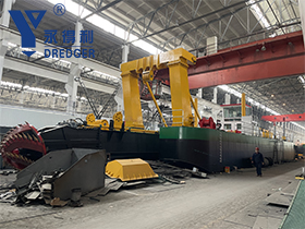 2 sets of 26 inch cutter suction dredger are just finished trail operation