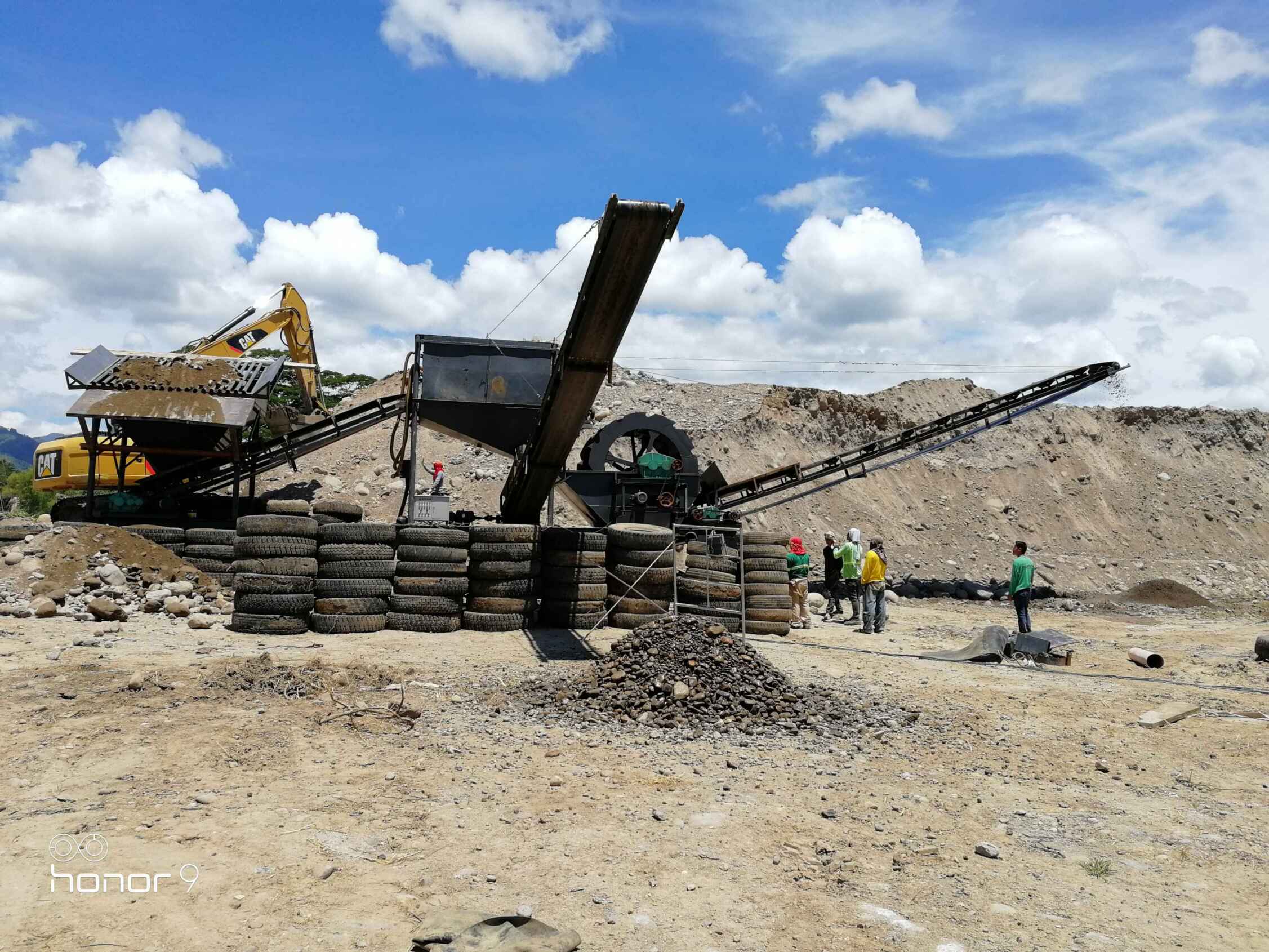 sand washing machine
